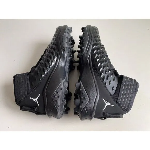 Nike Jordan Savage Pro 2 Shark Black Football Cleats CV1666-003 Men’s Sz 11.5