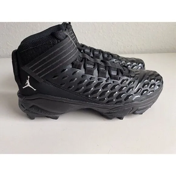 Nike Jordan Savage Pro 2 Shark Black Football Cleats CV1666-003 Men’s Sz 11.5