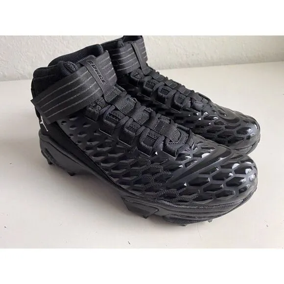Nike Jordan Savage Pro 2 Shark Black Football Cleats CV1666-003 Men’s Sz 11.5