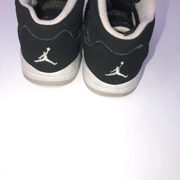 NIKE jordans retro 5 black kids toddler shoes 7c