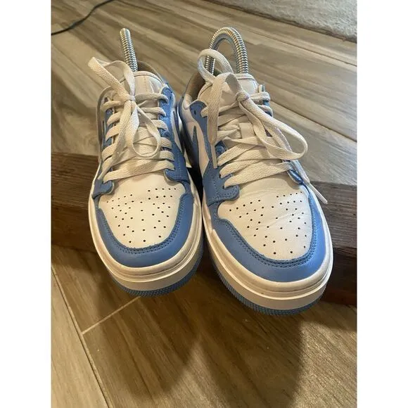 Nike Jordon 1 Elevate Low University Blue‎ Dunks-Womens-Size 6.5-Excellent Cond