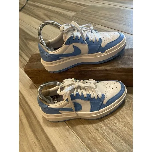 Nike Jordon 1 Elevate Low University Blue‎ Dunks-Womens-Size 6.5-Excellent Cond