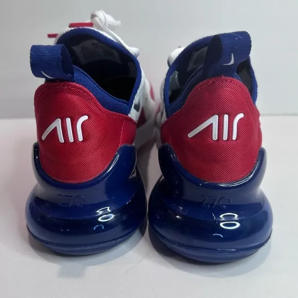 Nike Kids Air Max 270 Red and White Sneakers