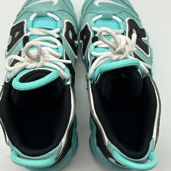 Nike Kids Air More Uptempo Aqua Shoes