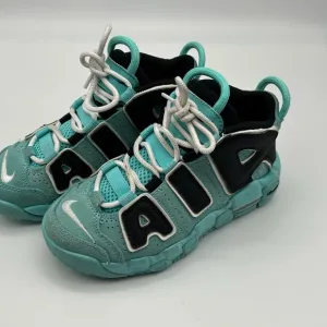 Nike Kids Air More Uptempo Aqua Shoes