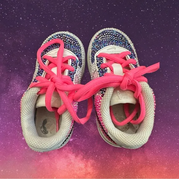 Nike Kids Sneakers - Pinks, White and Purple