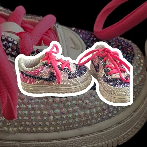 Nike Kids Sneakers - Pinks, White and Purple