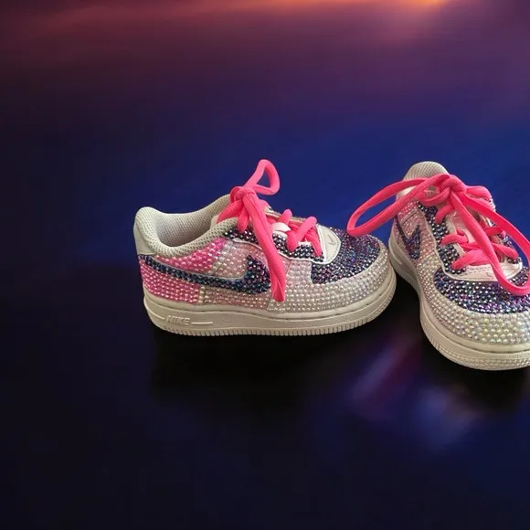 Nike Kids Sneakers - Pinks, White and Purple