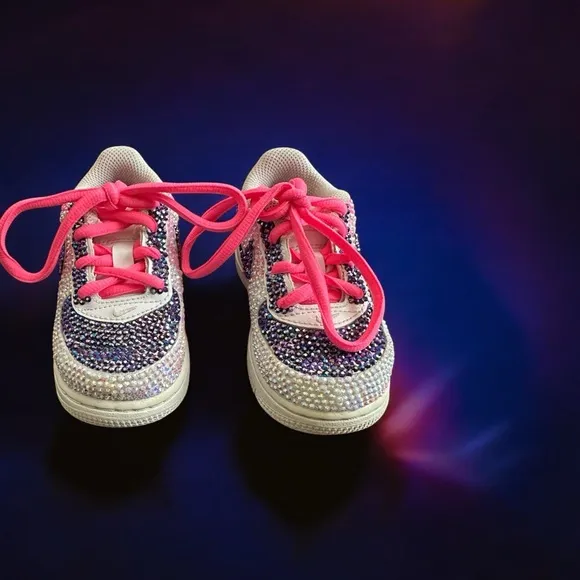 Nike Kids Sneakers - Pinks, White and Purple