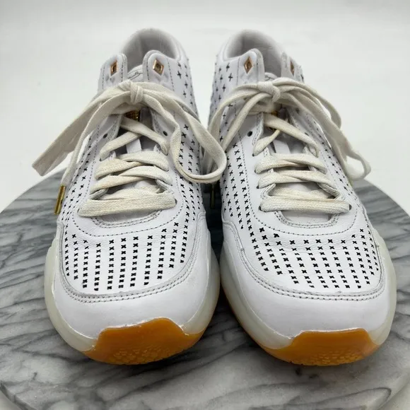 Nike Kobe X Mid EXT White Gum Sneakers Mens 9.5 Basketball Shoes 802366-100