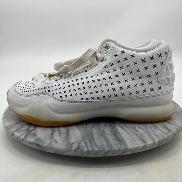 Nike Kobe X Mid EXT White Gum Sneakers Mens 9.5 Basketball Shoes 802366-100