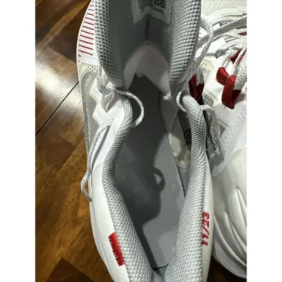 Nike Kyrie Flytrap 5 Mens Size 13‎ White Red Athletic Shoes Sneakers CZ4100-100