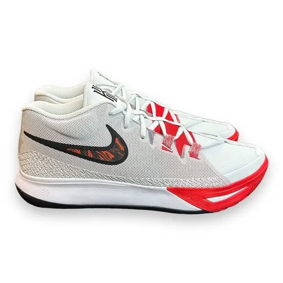 Nike Kyrie Flytrap 6 Low Basketball Shoes Gray Red DM1125-002 Mens Size 12