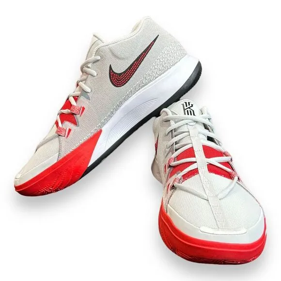 Nike Kyrie Flytrap 6 Low Basketball Shoes Gray Red DM1125-002 Mens Size …
