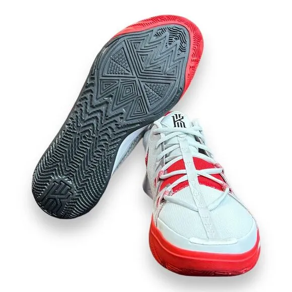 Nike Kyrie Flytrap 6 Low Basketball Shoes Gray Red DM1125-002 Mens Size …
