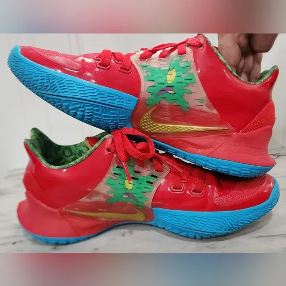 Nike Kyrie Low 2 x Sponge Bob Square Pants Mr. Krabs sneakers  2019 men's …