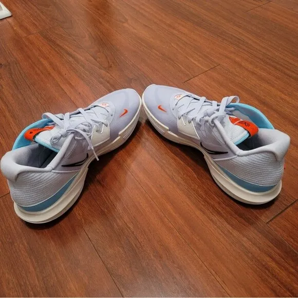 Nike Kyrie Low 5 Basketball Shoes Mens 14 Blue Chill Football Grey DJ6012-003