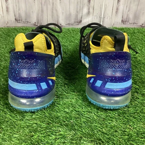 Nike Lebron XVIII 18 Retro Lakers Heritage CQ9283-006 Shoes Mens Size 9.5