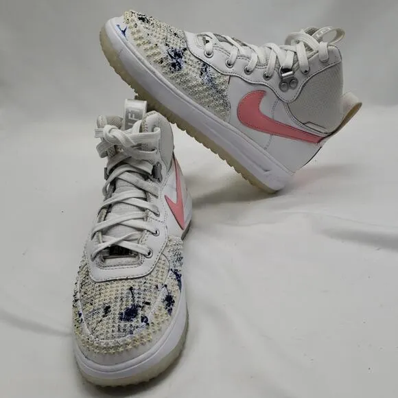 NIKE Lunar Force 1 Duckboots Customized Sneakers Size 5.5