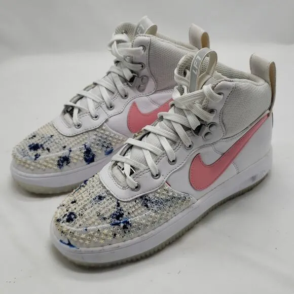 NIKE Lunar Force 1 Duckboots Customized Sneakers Size 5.5