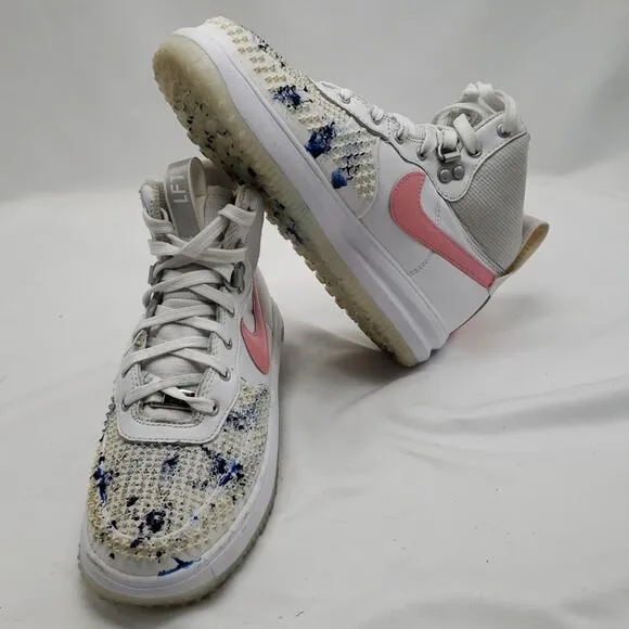NIKE Lunar Force 1 Duckboots Customized Sneakers Size 5.5