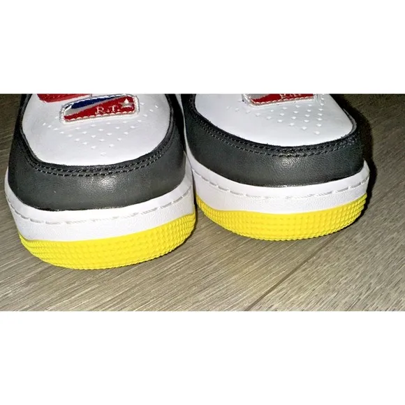 Nike Men Size 8.5 Air Force 1 High AQ3366-600 Riccardo Tisci Red Yellow  No Box