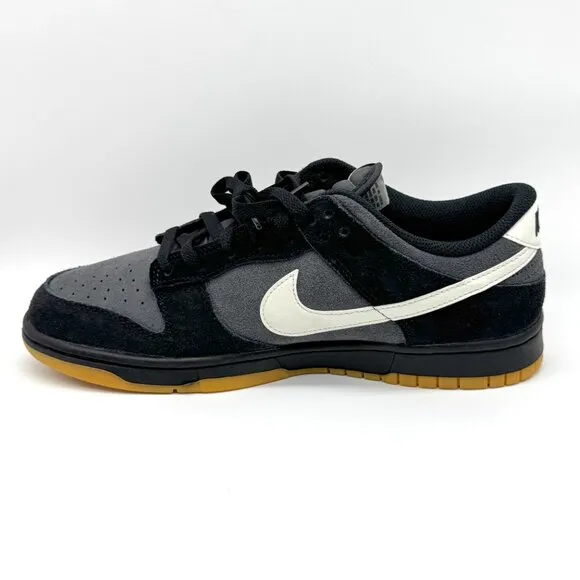 Nike Mens Dunk Low Retro Black Pale Ivory Gum Shoes Sz 10.5 NEW HQ1931-001