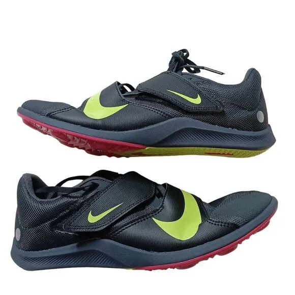 Nike men's Rival Jump Track &amp; Field Spikes Shoes DR2756-002 Size 8