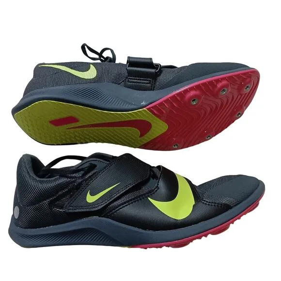Nike men's Rival Jump Track &amp; Field Spikes Shoes DR2756-002 Size 8