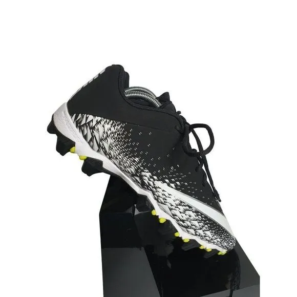 Nike Men's Vapor Shark 2 Football Cleats Black White Size 10