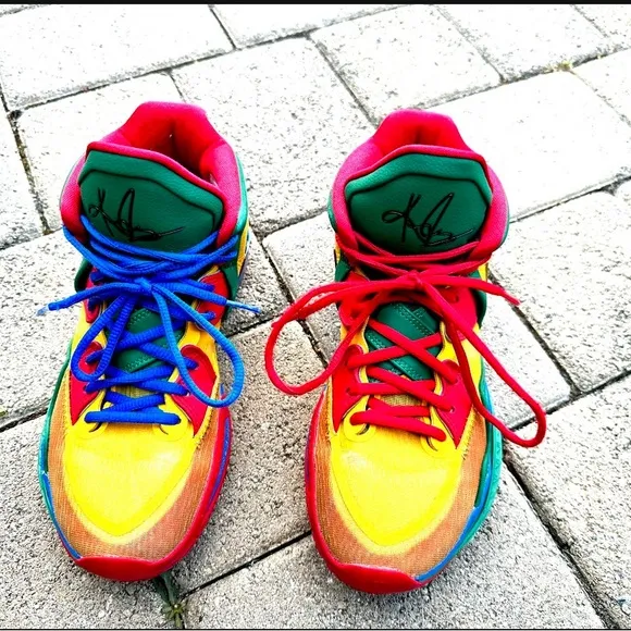 Nike Multicolor High-Top Sneakers Sz 7