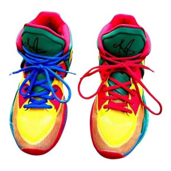Nike Multicolor High-Top Sneakers Sz 7