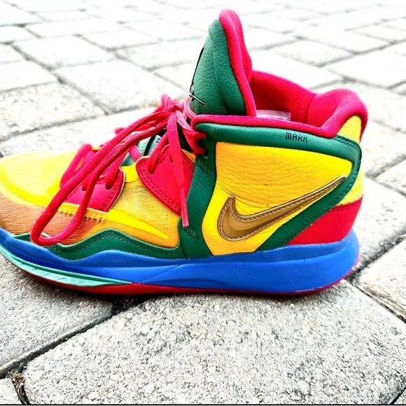 Nike Multicolor High-Top Sneakers Sz 7