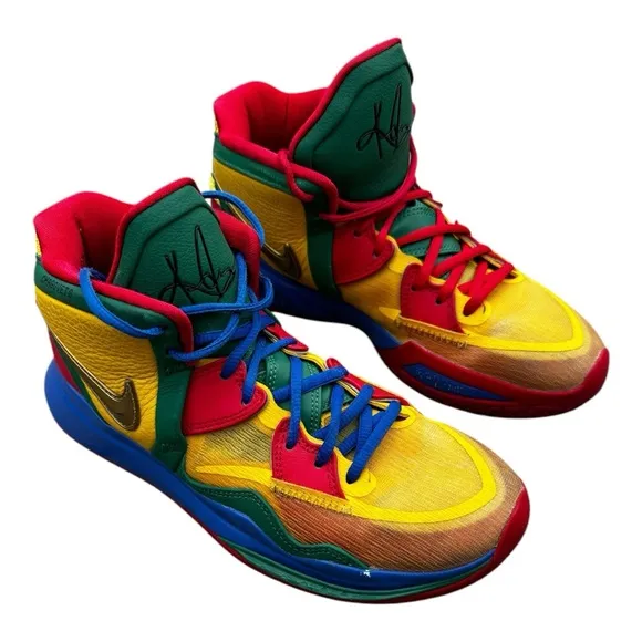 Nike Multicolor High-Top Sneakers Sz 7