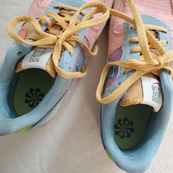 Nike Multicolor Suede Sneakers sunset club kids 2 air force ones