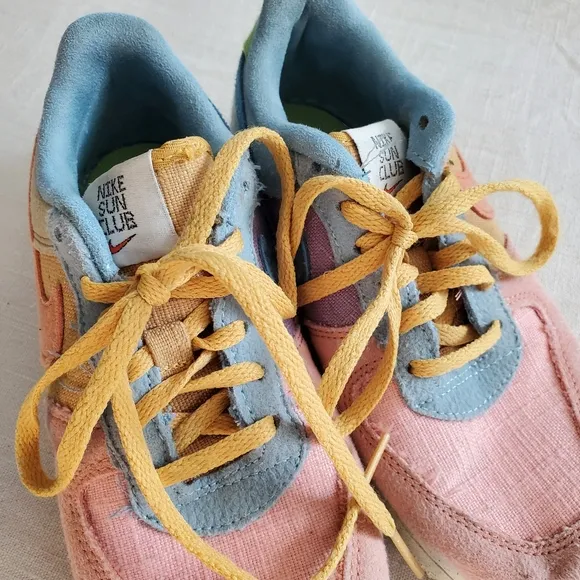 Nike Multicolor Suede Sneakers sunset club kids 2 air force ones