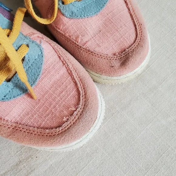 Nike Multicolor Suede Sneakers sunset club kids 2 air force ones