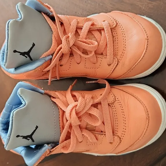 Nike Orange and Blue Sneakers Air Jordan 5 Retro - DJ Khaled
