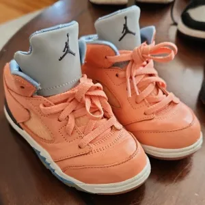 Nike Orange and Blue Sneakers Air Jordan 5 Retro - DJ Khaled