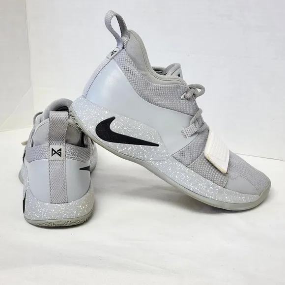 Nike PG 2.5 TB Grey White Paul George Basketball BQ8454-002 Men Size 9