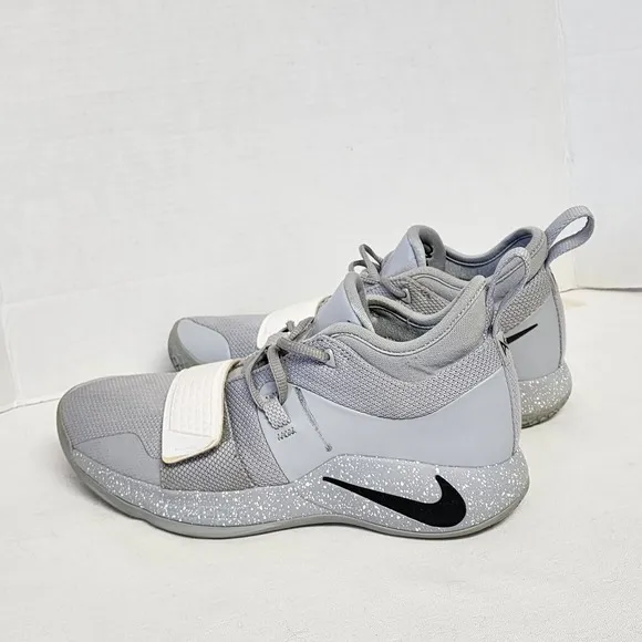 Nike PG 2.5 TB Grey White Paul George Basketball BQ8454-002 Men Size 9