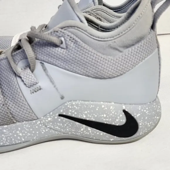 Nike PG 2.5 TB Grey White Paul George Basketball BQ8454-002 Men Size 9