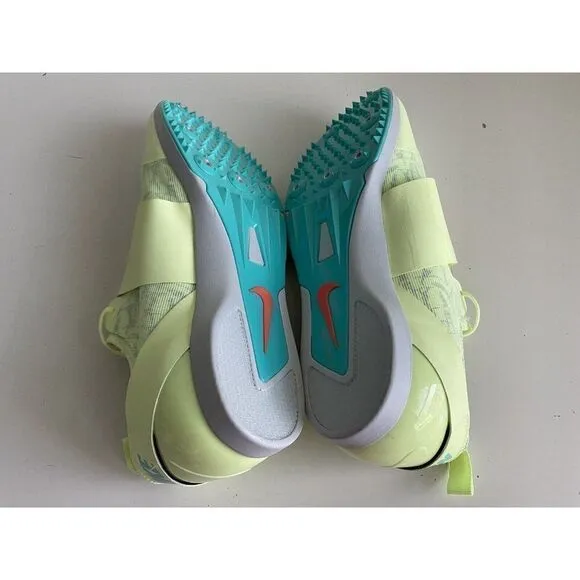 Nike Pole Vault Elite Mens Track &amp; Field Spikes Volt Orange AA1204-700 Men’s 13