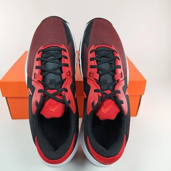 Nike Precision VI 6 Shoes Black University Red Gym Red DD9535-002 Mens Size 11.5