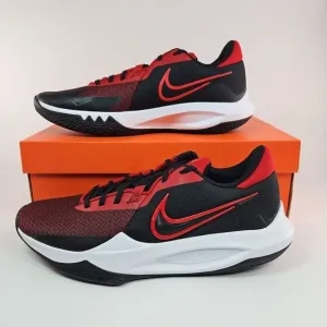Nike Precision VI 6 Shoes Black University Red Gym Red DD9535-002 Mens Size 11.5