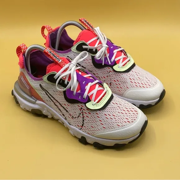 Nike React Vision Running Shoes Bolt Laser Crimson
