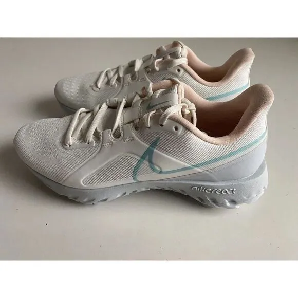 Nike React Infinity Pro Golf Mens Size 8 Sail/Light Dew Crimson CT6620-108 NEW