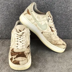 Nike Realtree x Air Force 1 Low White Camo Sneakers Sz 8