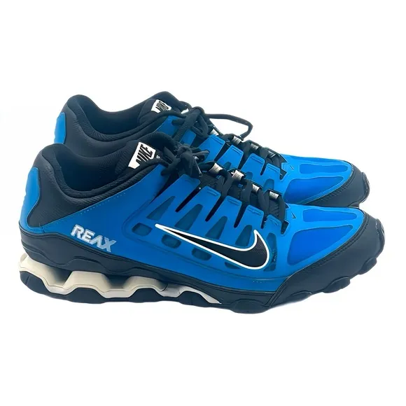 Nike Reax 8 TR Mesh Blue Cross Training Shoes Active Gym Sneakers MENS SIZE 10.5