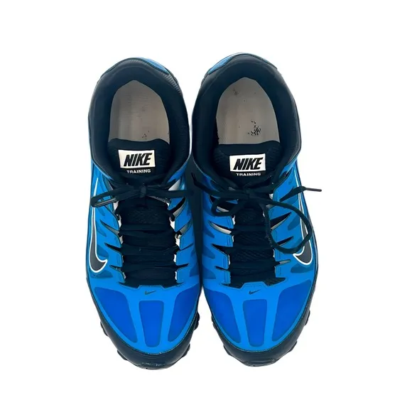Nike Reax 8 TR Mesh Blue Cross Training Shoes Active Gym Sneakers MENS SIZE 10.5